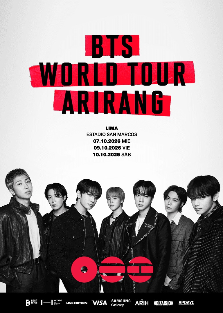 Concierto BTS en Lima